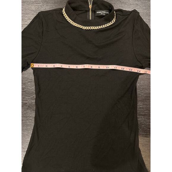 Generation Love Charlie Chain Ribbed Top Black size XS - Picture 7 of 7
